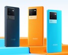 Das Vivo iQOO Neo6 wird in drei auffälligen Farben angeboten, inklusive Orange und Hellblau. (Bild: Vivo)