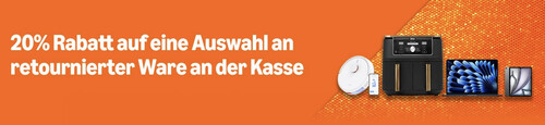 Über den Retourenkauf sind sowohl neue, als auch gebrauchte Produkte erhältlich (Bildquelle: Amazon)
