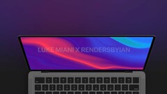 Das MacBook Pro der nächsten Generation soll ein moderneres Design mit schmaleren Bildschirmrändern erhalten. (Bild: Luke Miani / Ian Zelbo)