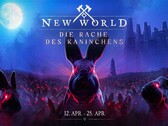 New World ruft zur Hasenjagd: Die Rache des Kaninchens Ingame-Event und Loot "Würzige Geschenkkiste" bei Prime.