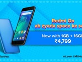 65-Euro-Handy: Xiaomi Redmi Go in Indien jetzt mit 16 GB Speicher.
