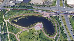 GNSS-Testfahrt: Seeumrundung