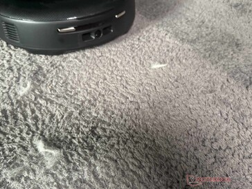 ...insgesamt besser als die Saugleistung auf Teppich.