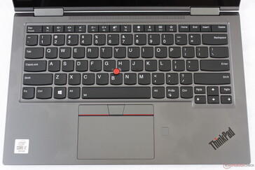 Gleiche Tastatur und gleiches Clickpad wie beim ThinkPad X1 Carbon