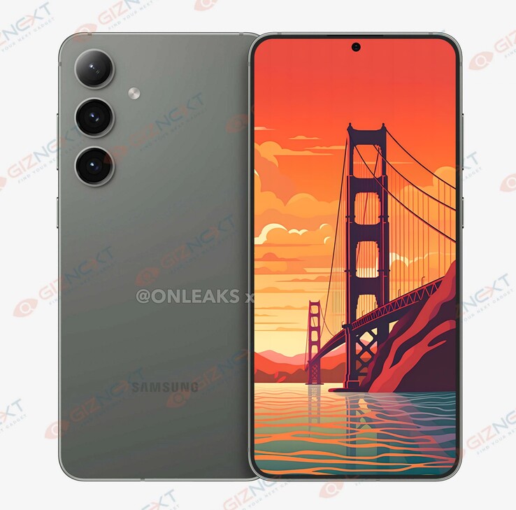 Mit modifiziertem Hintergrundbild sind die Displayränder besser zu erkennen. (Bild: OnLeaks/Ice Universe)