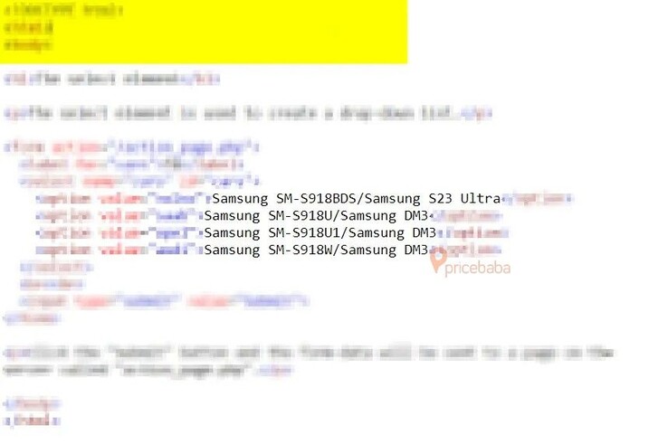 Im Samsung-Code wurden erste Details zum Galaxy S23 Ultra entdeckt.