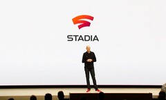 Phil Harrison hat Google Stadia auf der Bühne der Game Developers Conference 2019 angekündigt. (Bild: Google)
