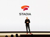 Phil Harrison hat Google Stadia auf der Bühne der Game Developers Conference 2019 angekündigt. (Bild: Google)