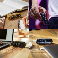 Capsule Gravity: Uhr mit Powerbank-Funktion