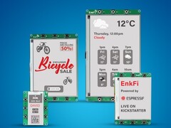 EnkFi: Entwicklerplatinen mit Display