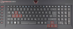 Tastatur des Acer Predator 17 X GX-792-76