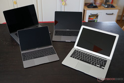 Das aktuelle Apple MacBook-Lineup