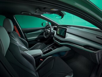 Blick in den Innenraum des Elroq 2026.