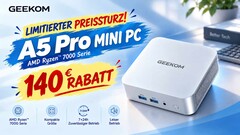 Der GEEKOM A5 Pro 2026 Edition kostet aktuell nur 439 Euro.