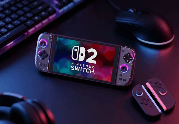 Die Abxylute Joy-Con 2 Alternative hat eine RGB-Beleuchtung