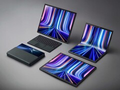 Das Asus Zenbook 17 Fold OLED soll schon nächstes Jahr Konkurrenz von Apple erhalten. (Bildquelle: Asus)