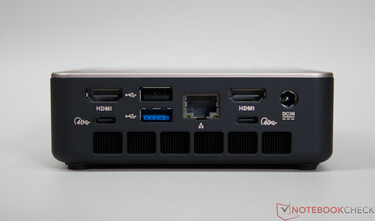 Sapphire Edge AI - Anschlüsse an der Rückseite