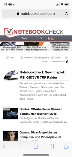 Virtueller Homebutton