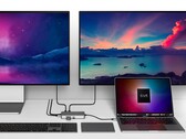 Das neueste HyperDrive-Dock ermöglicht es, zwei 4K-Dipslays an das MacBook Air und MacBook Pro mit M1 anzuschließen. (Bild: Hyper)