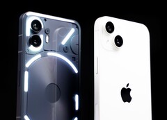 Das Nothing Phone (2) erzielt in vielen Anwendungen eine bessere Performance als das Apple iPhone 14 Plus. (Bild: PhoneBuff)