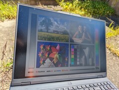 Im Freien in der Sonne