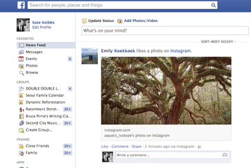 Facebook im Jahr 2014 (Quelle: dailydot.com)