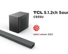 TCL hat diverse neue Soundbars präsentiert, darunter das Top-Modell TCL C935U. (Bild: TCL)