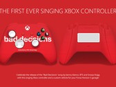 Microsoft präsentiert einen singenden Xbox-Controller featuring Benny Blanco, BTS und Snoop Dogg. (Bild: Microsoft)