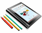 Auf dem Lenovo Yoga Tablet 2 8 kann man mit beliebigen metallenen Gegenständen zeichnen (Bild: Lenovo)