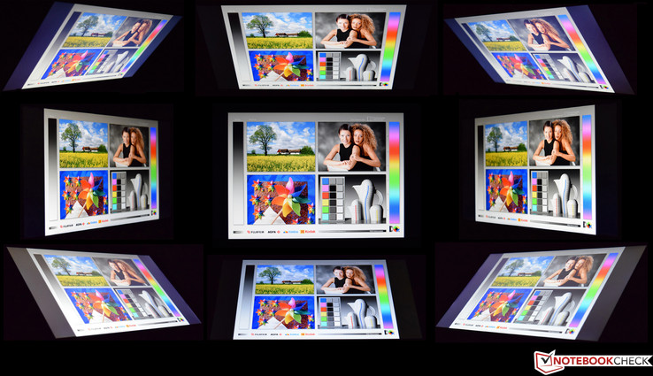 Blickwinkel des Dell Latitude 3189