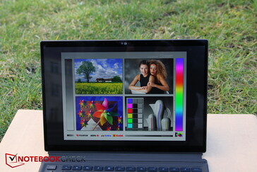 Im Freien bei direkter Draufsicht