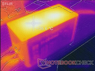 Nach einer Stunde Gaming (hinten)