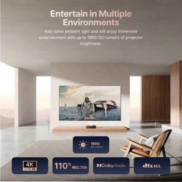 Ein Soundsystem ist integriert (Bildquelle: Formovie)