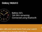 Verraten erste Screenshots der Galaxy Wearable App die Akkulaufzeit der Samsung Galaxy Watch 3? (Quelle: Androidpolice)