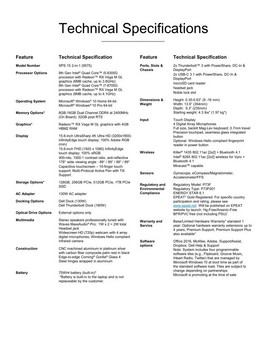 Spezifikationen Dell XPS 15 2-in-1 (9575)