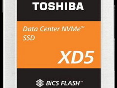 Toshiba XD5 PCIe-NVMe-SSD für Cloud und Server.