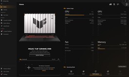 Armoury Crate Leistungsmodi