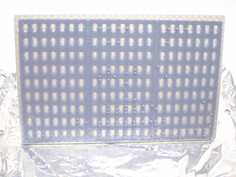 Anycubic Photon Mono X 6K Nagelbetttest: On time 1,2 s; of time 0,5 s