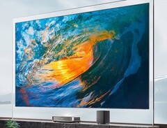 Der Hisense L5K kombiniert einen Laser-Projektor mit einer bis zu 120 Zoll großen Leinwand. (Bild: Hisense)