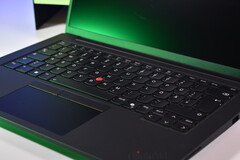 Die Tastatur des Lenovo ThinkPad P14s Gen 6 Intel (Bildquelle: Benjamin Herzig)