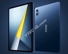 Das Poco Pad M1 soll in Blau und in Schwarz angeboten werden. (Bildquelle: Ytechb, bearbeitet)