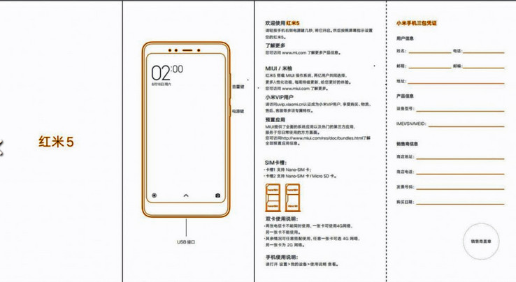 Xiaomi Redmi 5: Geleaktes Dokument verrät Details