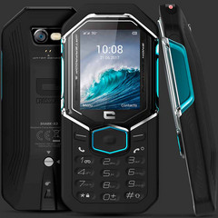 Shark-X3: Feature-Phone mit Funktionen zur Seenotrettung
