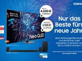 Samsung hat eine neu Cashback-Aktion für Neo QLEDs, QLEDs und Q-Soundbars gestartet. (Bild: Samsung)