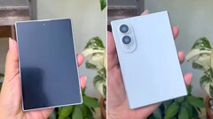 Dünn, leicht und recht kompakt: Das Samsung Galaxy Z Fold 8 (Wide) als Dummy im ersten Hands-On-Video.