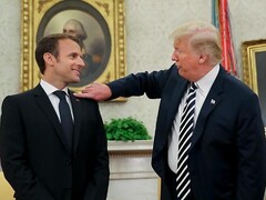 Macron setzt gegen die Drohungen der USA eine Digitalsteuer in Frankreich durch (Quelle: AP)