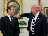 Macron setzt gegen die Drohungen der USA eine Digitalsteuer in Frankreich durch (Quelle: AP)