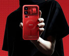 Xiaomi 18 Pro Max in limited edition red transparent version