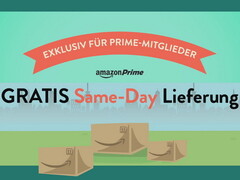 Amazon Same-Day Lieferung: Morgens bestellt, abends geliefert