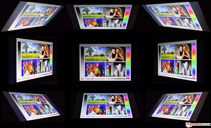 die Blickwinkel beim Acer Aspire 5 A517-51G